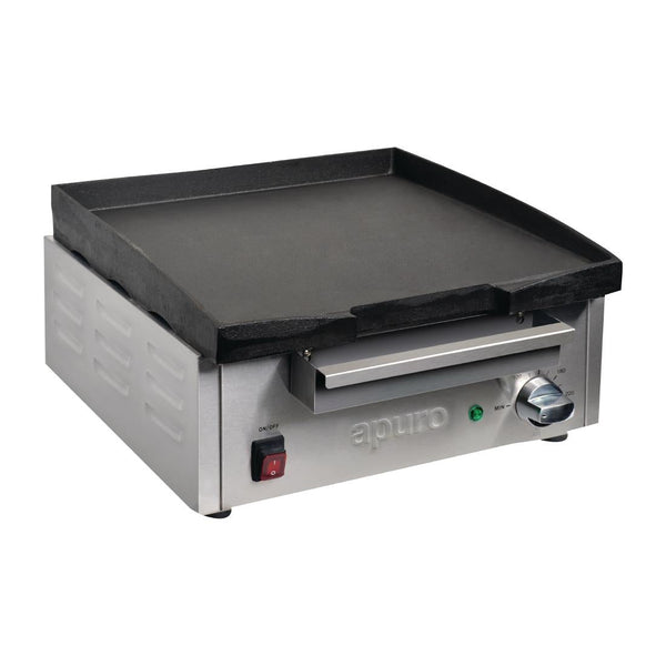Apuro Counter Top Electric Griddle - 380x385mm DC901 - A - Whisk Hospitality - DC901-A
