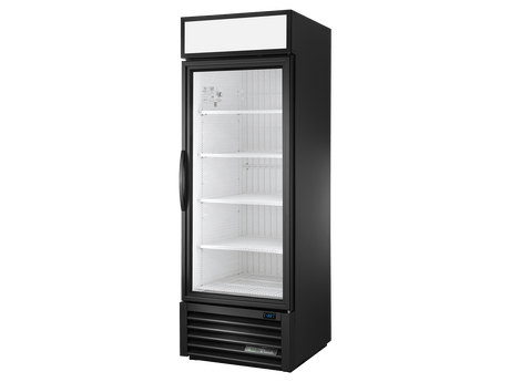 True Refrigeration Upright Retail Merchandiser Freezer 1 Full Glass Swing Door - GDM - 23F - HC - TSL01 - Whisk Hospitality - GDM-23F-HC-TSL01
