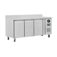 Polar U - Series Triple Door Counter Freezer with Upstand 417Ltr DL917 - A - Whisk Hospitality - DL917-A