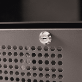 Bromic Upright Display Fridge - 1126L - 2 Door - Flat Glass - Black - Whisk Hospitality - GM1100B-NR