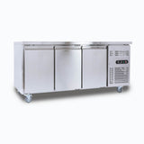 Bromic Under Bench Freezer - 417L - 3 Doors - Stainless Steel - Whisk Hospitality - UBF1795SD-NR