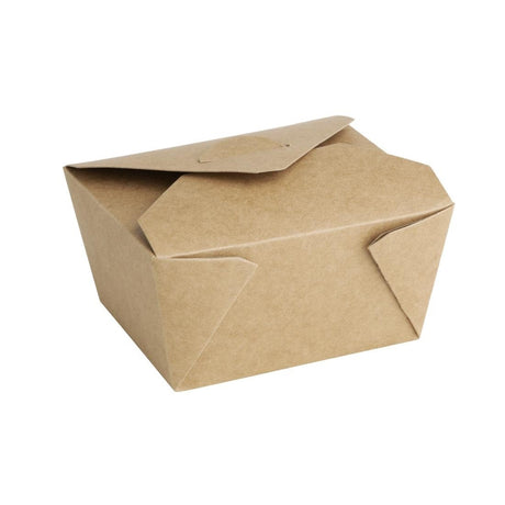 Fiesta Compostable Take Away Food Box - 600ml (Pack 400) FB673 - Whisk Hospitality - FB673