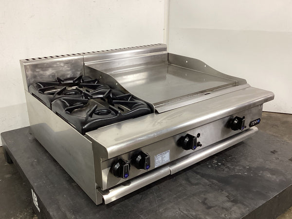 B&S VBT-SB2-GRP6 BM Griddle Cooktop Combo - Whisk Hospitality - 861212