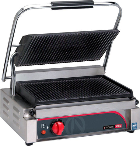 Anvil Panini Press Single Flat Top Flat Bottom TSS2001 - Whisk Hospitality - TSS2001