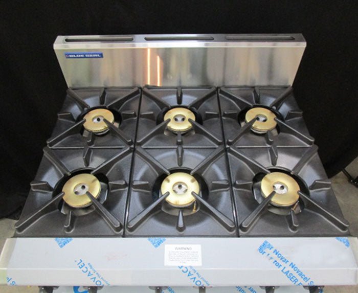 Blue Seal Evolution G516D - LS 6 Burner Gas Cooktop + Stand - Whisk Hospitality - 3PA-8767-2412977