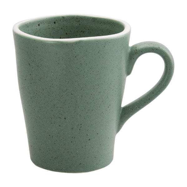 Olympia Chia Green Mug 340ml 12oz (Box 6) DR805 - Whisk Hospitality - DR805