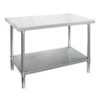 Modular System Stainless Steel Workbench - WB7 - 1200/A - Whisk Hospitality - WB7-1200/A