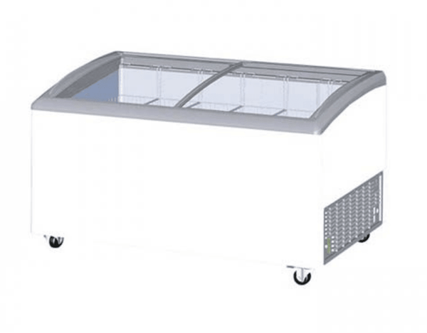 Exquisite Curved Glass Chest Freezer - SD511 - Whisk Hospitality - SD511