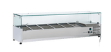 Anvil 1500 Glass Refrigerated Ingredient Well VRX1500 - Whisk Hospitality - VRX1500