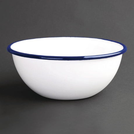 Olympia Enamel Pudding Bowl White - 5 1/2" (Box 6) GM514 - Whisk Hospitality - GM514