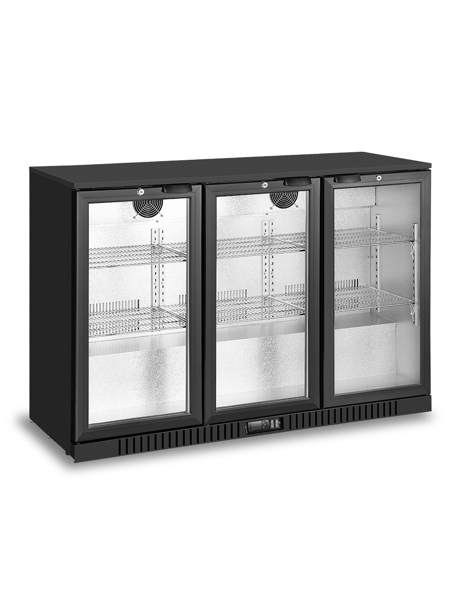 Atosa 3 swing doors back bar cooler - Whisk Hospitality - BB-330HEC