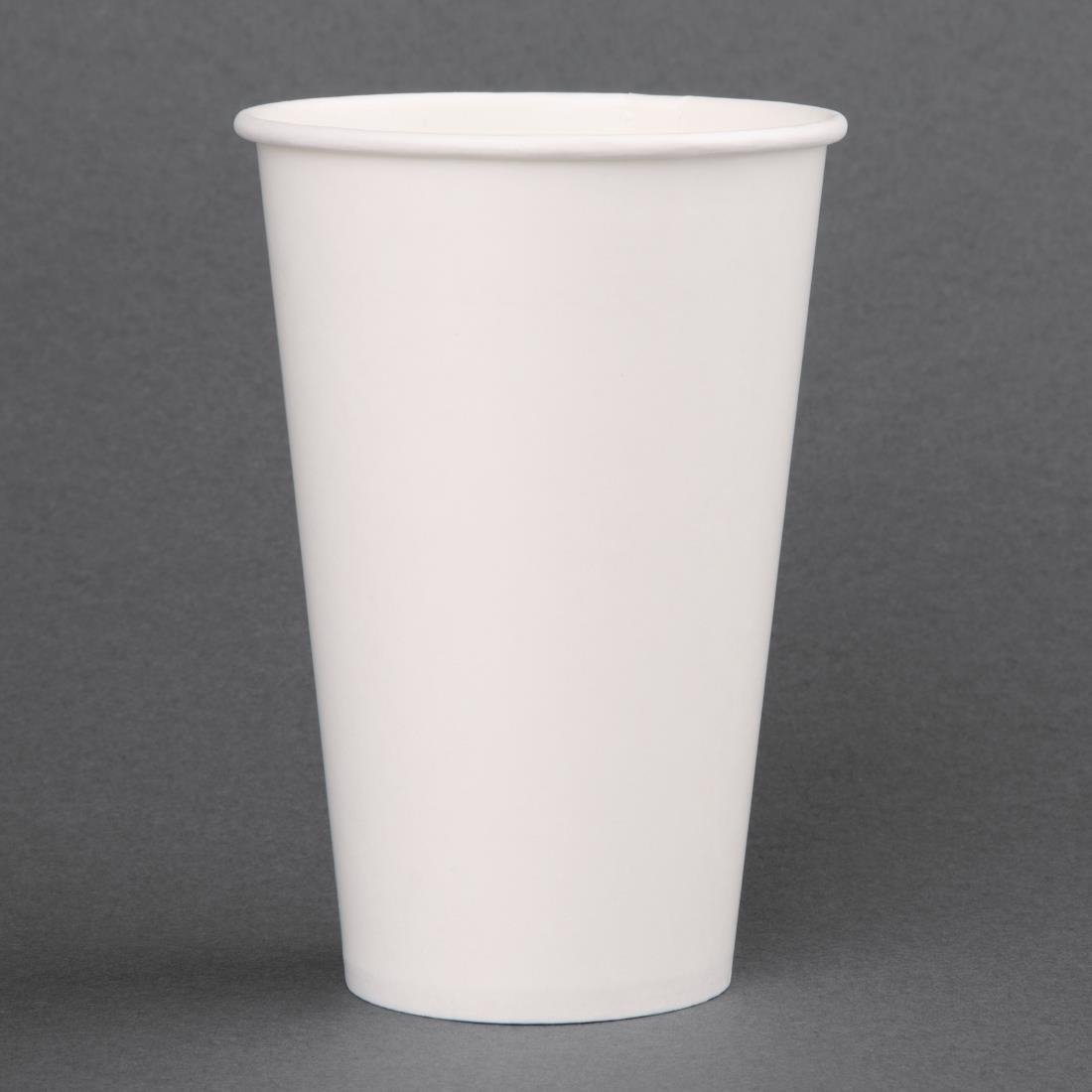 Fiesta Recyclable Cold Cup Single Wall White 80mm 225ml (Pack 1000) FP780 - Whisk Hospitality - FP780