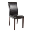 Bolero Faux Leather Dining Chair (Black) (Pack 2) GF954 - Whisk Hospitality - GF954