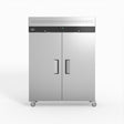 AG 1300 Litre Upright Double Stainless Steel Door Fridge GNX1400TN - Whisk Hospitality - GNX1400TN