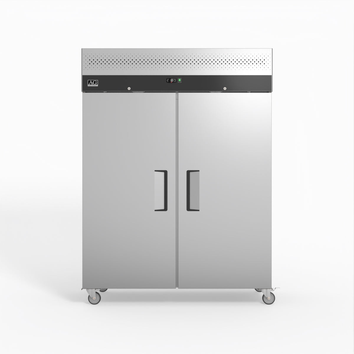 AG 1300 Litre Upright Double Stainless Steel Door Fridge GNX1400TN - Whisk Hospitality - GNX1400TN