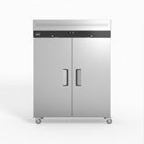 AG 1300 Litre Upright Double Stainless Steel Door Fridge GNX1400TN - Whisk Hospitality - GNX1400TN