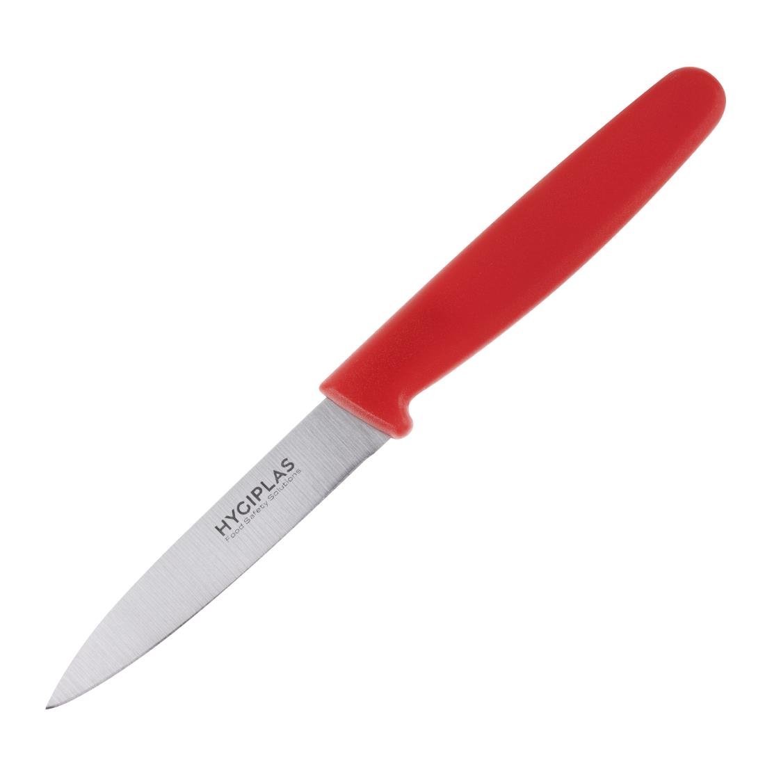 Hygiplas Paring Knife Red - 3" C542 - Whisk Hospitality - C542