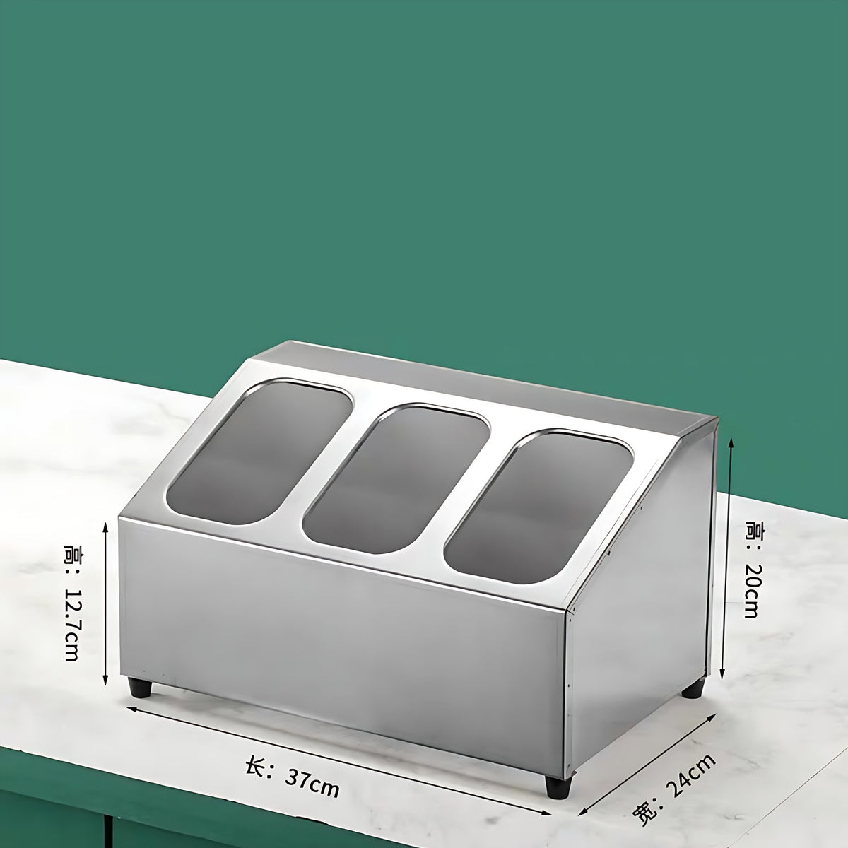 Gastronorme Pan Rack - S/S - 1/6 / 1 Row / 3 Grids - Whisk Hospitality - 402960