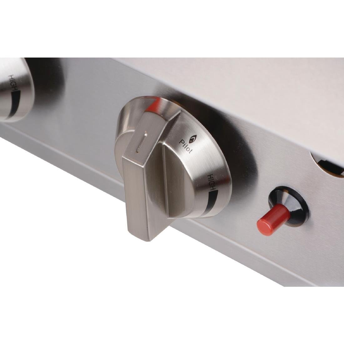 Thor Gas Griddle 24" manual control with flame failure - NG TR - G24F NG GH105 - N - Whisk Hospitality - GH105-N