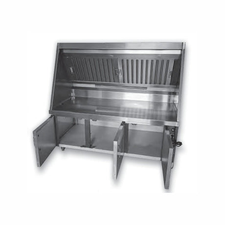 Range Hood and Workbench System - HB1500 - 850 - Whisk Hospitality - HB1500-850