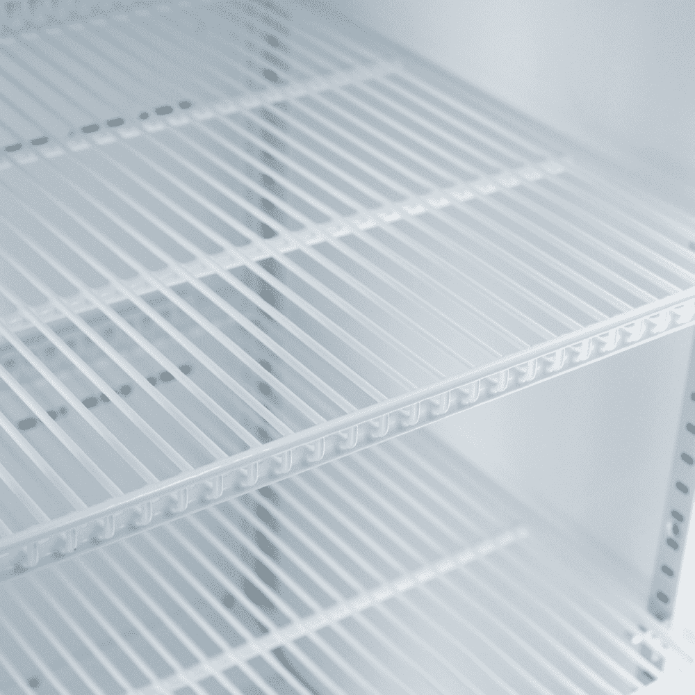 Bromic Upright Display Fridge - 960L - 2 Doors - Flat Glass - Cassette - White - Whisk Hospitality - GM1000LWCAS