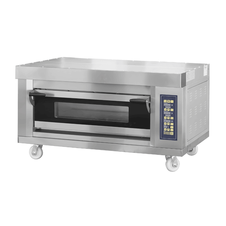Bakermax Stackable Electric Deck Bakery Oven  -  ME2 - 1D - Whisk Hospitality - ME2-1D