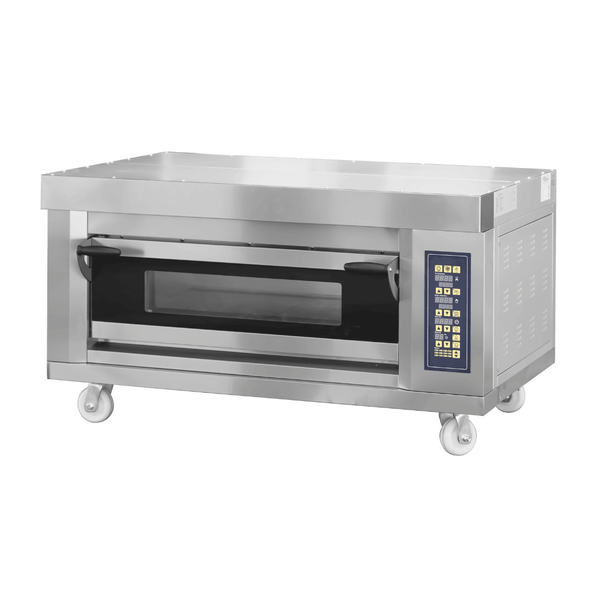 Bakermax Stackable Electric Deck Bakery Oven  -  ME2 - 1D - Whisk Hospitality - ME2-1D