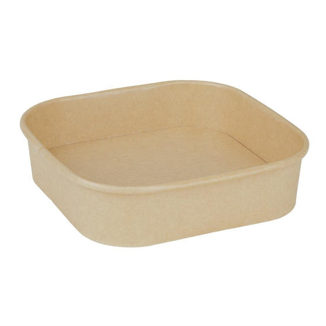 Fiesta Recyclable Square Container Base - 750ml (Pack 300) HW015 - Whisk Hospitality - HW015