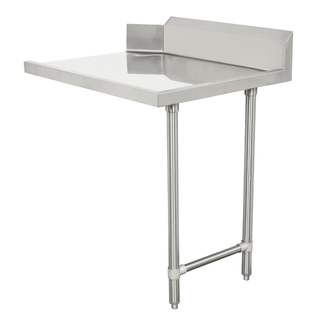 Modular System Clean Dish Table with Splashback CDT - 1200L - Whisk Hospitality - CDT-1200L