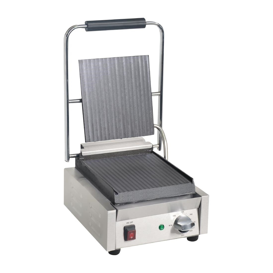 Apuro Bistro Single Contact Grill - Flat/Flat DY996 - A - Whisk Hospitality - DY996-A
