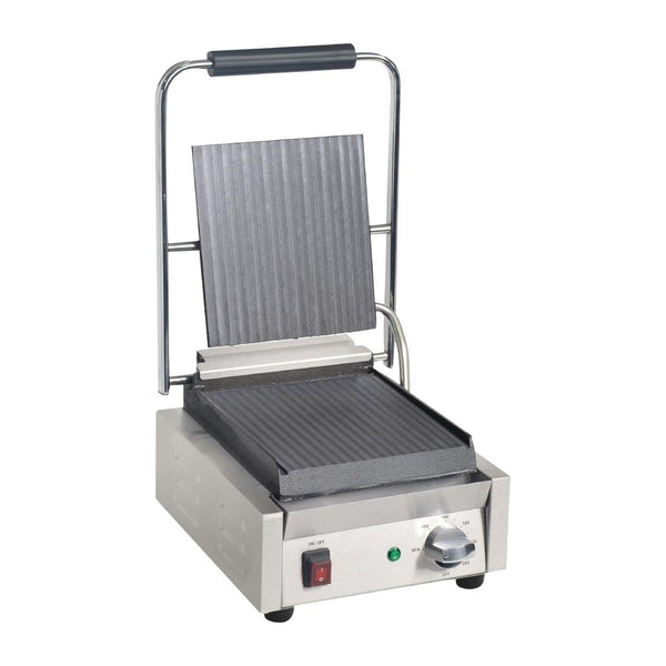 Apuro Bistro Single Contact Grill - Flat/Flat DY996 - A - Whisk Hospitality - DY996-A