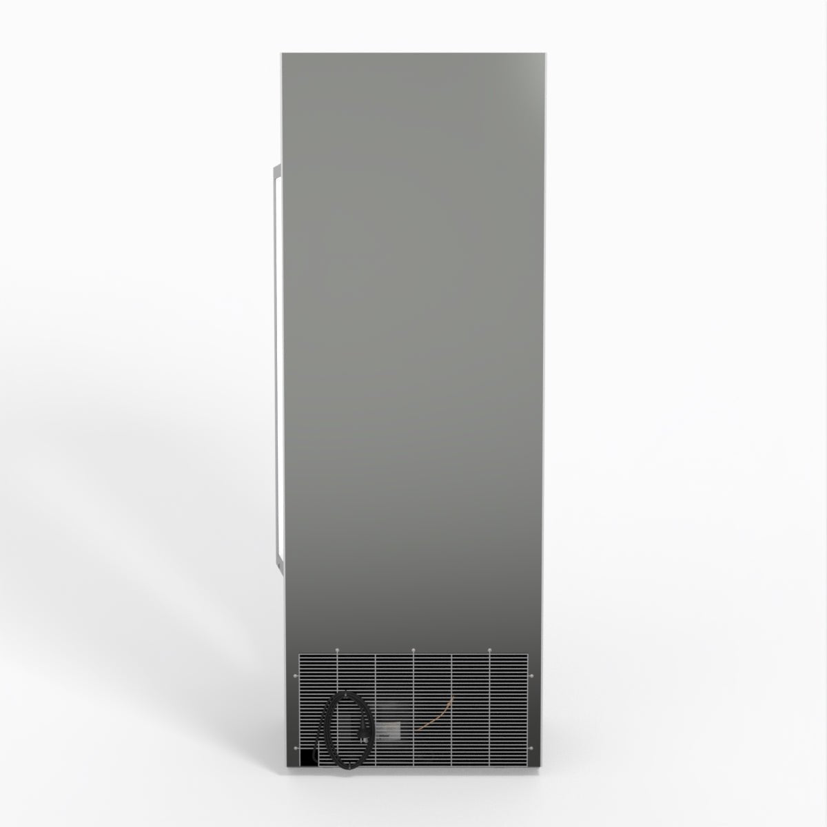 AG 515L Upright Glass Door Display/Drinks Fridge - White with Light Box DF515WL - Whisk Hospitality - DF515WL