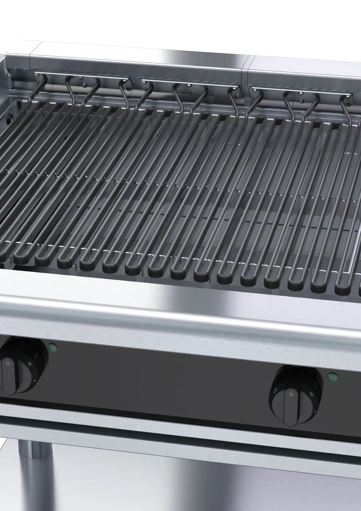 Waldorf Bold Chlb8900Ed Ls 900Mm Electric Chargrill Low Back Version Leg Stand - Whisk Hospitality - CHLB8900ED-LS