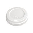 Fiesta Recyclable Lid for Hot Cups - White 340ml/455ml (Box 1000) CE257 - Whisk Hospitality - CE257