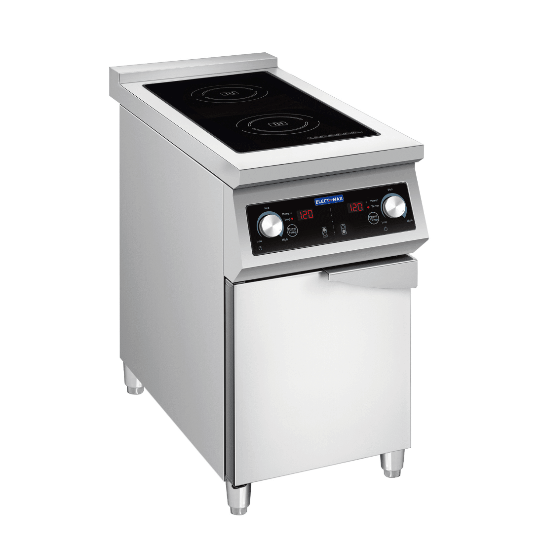 Electmax 700 Series Induction 2 - Burner Cooker with Door - EIC400 - Whisk Hospitality - EIC400