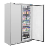 Polar C - Series Double Door Fridge - Stainless Steel CZ783 - A - Whisk Hospitality - CZ783-A