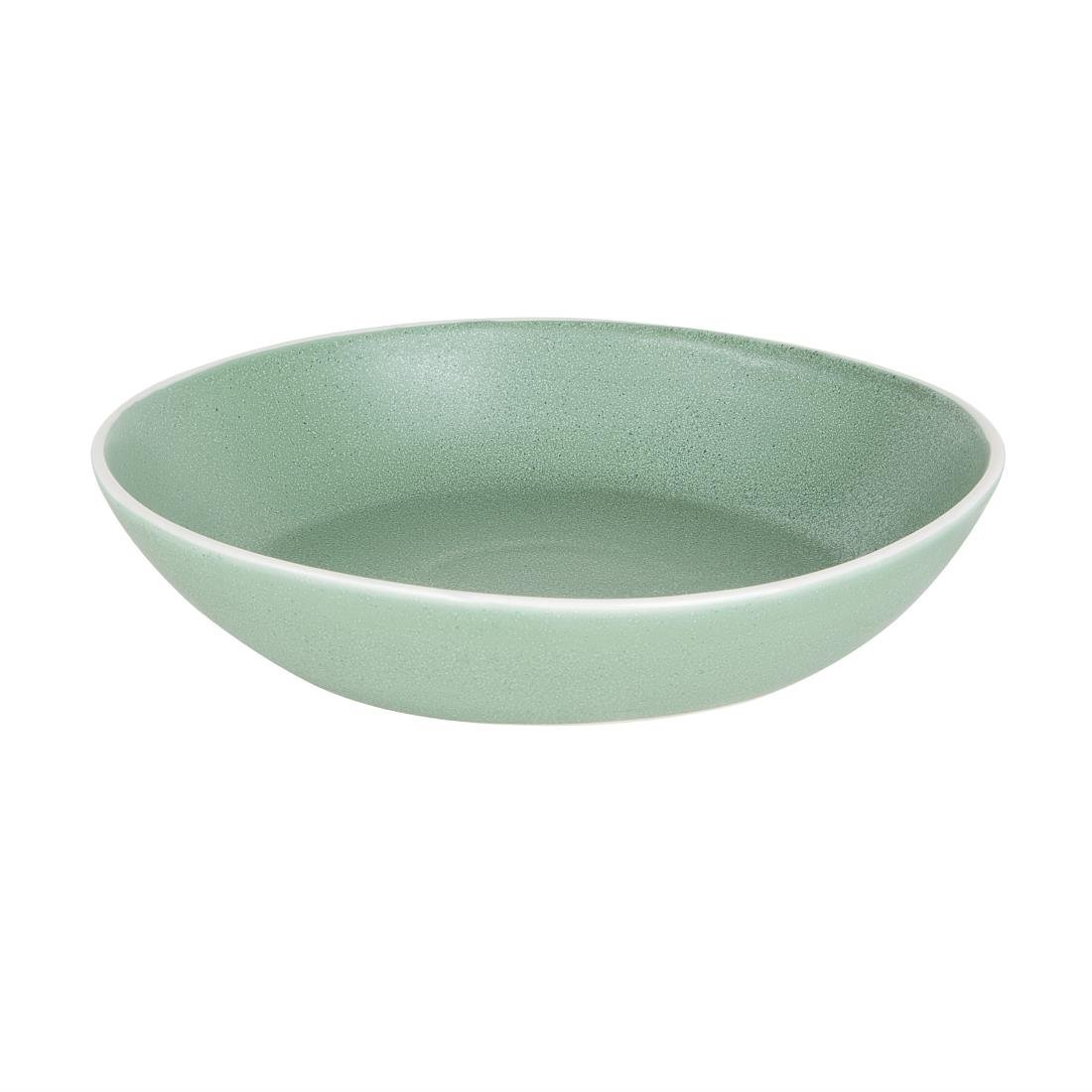 Olympia Chia Green Coupe Bowl - 265mm 10 1/2" (Box 4) CX955 - Whisk Hospitality - CX955