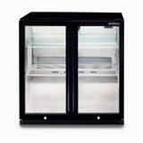Bromic Back Bar Fridge - 190L - 2 Doors - Hinged - Whisk Hospitality - BB0200GD-NR-1