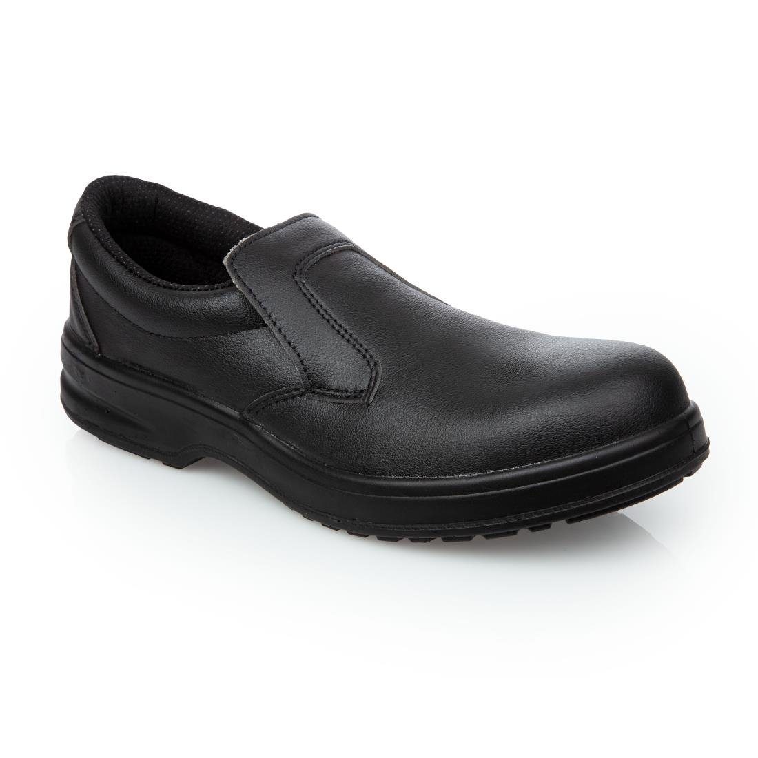 Slipbuster Koralis Safety Slip On Shoe Polyester Black - UK 5 EU 38 A845 - 38 - Whisk Hospitality - A845-38