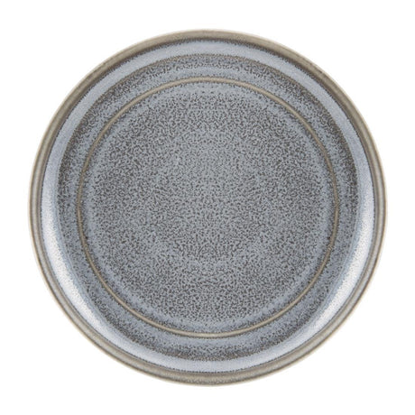 Olympia Cavolo Charcoal Dusk Flat Round Plate - 180mm (Box 6) FD920 - Whisk Hospitality - FD920