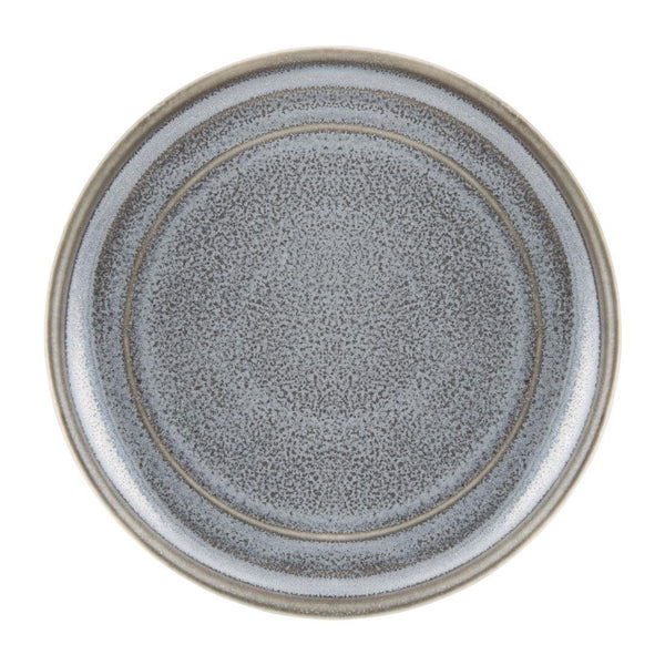 Olympia Cavolo Charcoal Dusk Flat Round Plate - 180mm (Box 6) FD920 - Whisk Hospitality - FD920