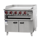 Gasmax Gas Griddle and Gas Toaster with Cabinet GGS - 36 - Whisk Hospitality - GGS-36