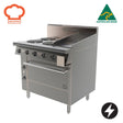 GOLDSTEIN PE4S12G28 | 711MM (28") STATIC OVEN RNGES | ELECTRIC - Whisk Hospitality - PE4S12G28