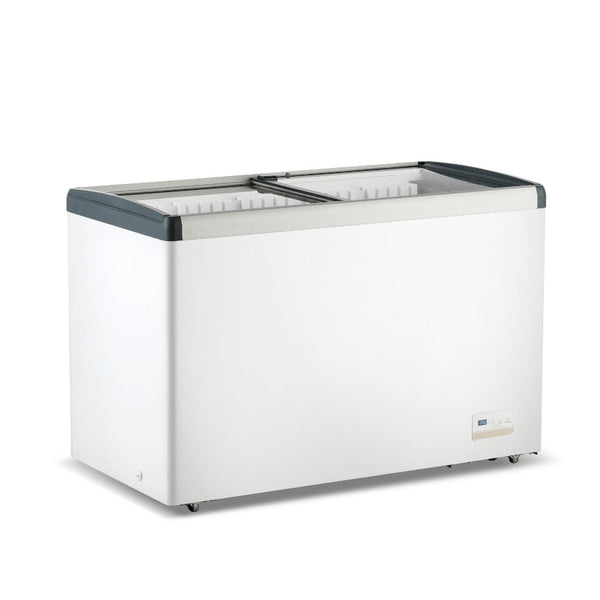 Thermaster 396L Chest Freezer with Flat Glass Sliding Lids - WD396G - Whisk Hospitality - WD396G