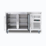 Bromic Under Bench Display Fridge - 282L - 2 Doors - Glass - Whisk Hospitality - UBC1360GD-NR