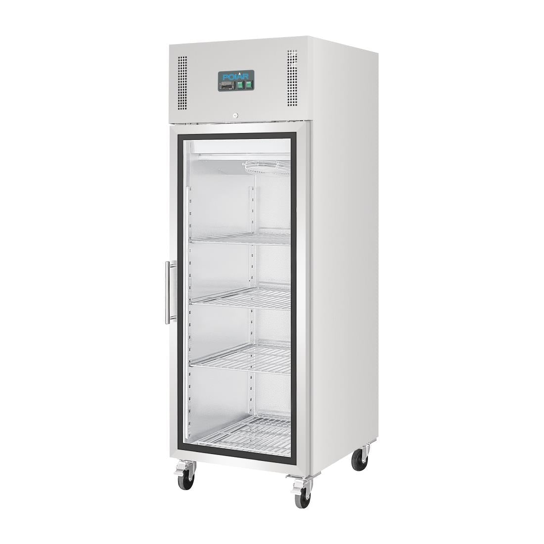 Polar G - Series Gastro Display Glass Door Fridge - 600Ltr GH218 - A - Whisk Hospitality - GH218-A