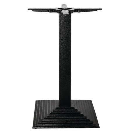 Bolero Cast Iron Step Square Table Base CE153 - Whisk Hospitality - CE153
