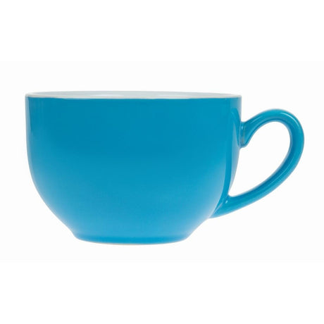 Olympia Cafe Cappuccino Cup Blue - 340ml (Box 12) HC404 - Whisk Hospitality - HC404