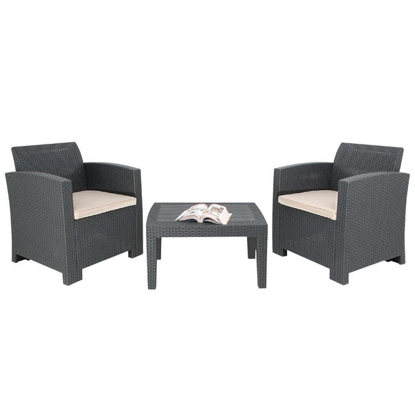 Bolero PP Wicker Armchair & Table Set DR309 - Whisk Hospitality - DR309