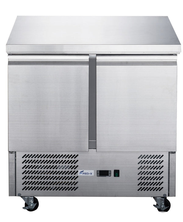 FED-X Compact Workbench Fridge - XGNS900B - Whisk Hospitality - XGNS900B